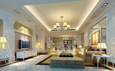 Lustres modernos para a sala de estar: 195+ (Foto) Soluções de interiores