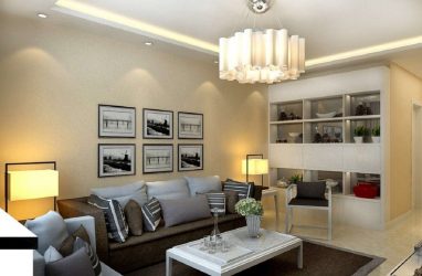 Lustres modernos para a sala de estar: 195+ (Foto) Soluções de interiores
