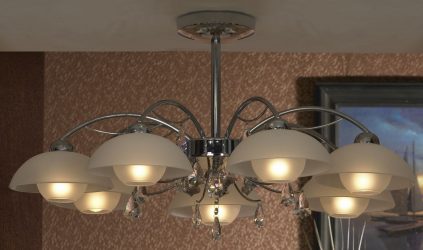 Lustres modernos para a sala de estar: 195+ (Foto) Soluções de interiores