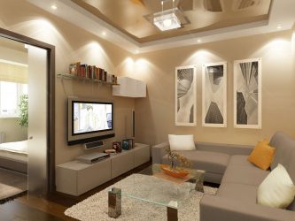Lustres modernos para a sala de estar: 195+ (Foto) Soluções de interiores