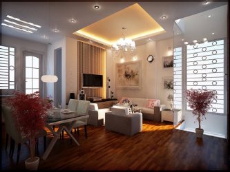Lustres modernos para a sala de estar: 195+ (Foto) Soluções de interiores
