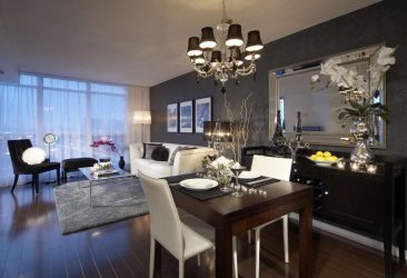 Lustres modernos para a sala de estar: 195+ (Foto) Soluções de interiores