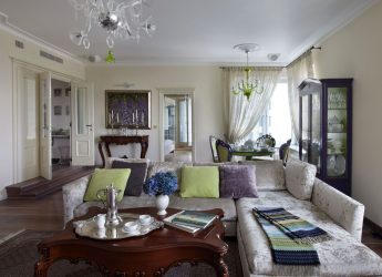 Lustres modernos para a sala de estar: 195+ (Foto) Soluções de interiores