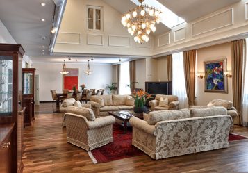 Lustres modernos para a sala de estar: 195+ (Foto) Soluções de interiores