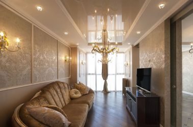 Lustres modernos para a sala de estar: 195+ (Foto) Soluções de interiores