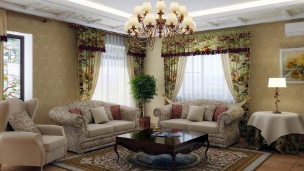 Lustres modernos para a sala de estar: 195+ (Foto) Soluções de interiores