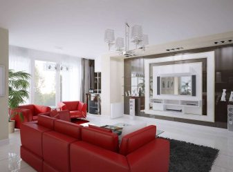 Lustres modernos para a sala de estar: 195+ (Foto) Soluções de interiores