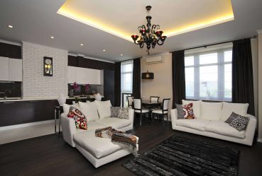 Lustres modernos para a sala de estar: 195+ (Foto) Soluções de interiores