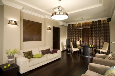 Lustres modernos para a sala de estar: 195+ (Foto) Soluções de interiores