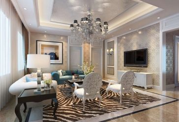 Lustres modernos para a sala de estar: 195+ (Foto) Soluções de interiores