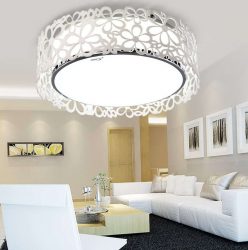 Lustres modernos para a sala de estar: 195+ (Foto) Soluções de interiores