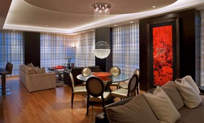 Lustres modernos para a sala de estar: 195+ (Foto) Soluções de interiores