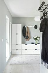 Como equipar o pequeno corredor no mobiliário do apartamento? Beautiful Modern Interiors (mais de 205 fotos)