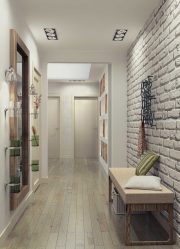 Como equipar o pequeno corredor no mobiliário do apartamento? Beautiful Modern Interiors (mais de 205 fotos)