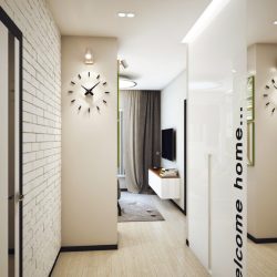 Como equipar o pequeno corredor no mobiliário do apartamento? Beautiful Modern Interiors (mais de 205 fotos)