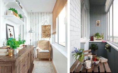 Como equipar uma pequena varanda em um apartamento: elegante, bonito, prático? 190+ (Fotos) Interiores com acabamento