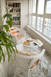 Como equipar uma pequena varanda em um apartamento: elegante, bonito, prático? 190+ (Fotos) Interiores com acabamento