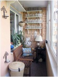 Como equipar uma pequena varanda em um apartamento: elegante, bonito, prático? 190+ (Fotos) Interiores com acabamento