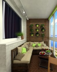 Como equipar uma pequena varanda em um apartamento: elegante, bonito, prático? 190+ (Fotos) Interiores com acabamento