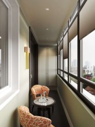 Como equipar uma pequena varanda em um apartamento: elegante, bonito, prático? 190+ (Fotos) Interiores com acabamento