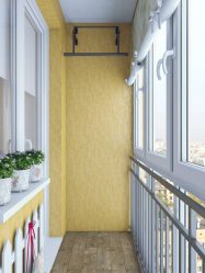 Como equipar uma pequena varanda em um apartamento: elegante, bonito, prático? 190+ (Fotos) Interiores com acabamento