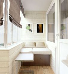 Como equipar uma pequena varanda em um apartamento: elegante, bonito, prático? 190+ (Fotos) Interiores com acabamento