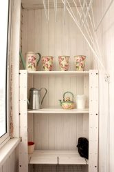Como equipar uma pequena varanda em um apartamento: elegante, bonito, prático? 190+ (Fotos) Interiores com acabamento