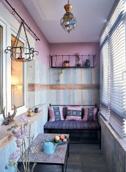 Como equipar uma pequena varanda em um apartamento: elegante, bonito, prático? 190+ (Fotos) Interiores com acabamento