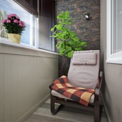 Como equipar uma pequena varanda em um apartamento: elegante, bonito, prático? 190+ (Fotos) Interiores com acabamento