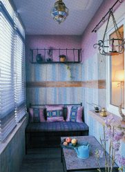 Como equipar uma pequena varanda em um apartamento: elegante, bonito, prático? 190+ (Fotos) Interiores com acabamento