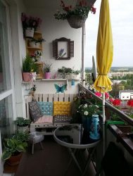 Como equipar uma pequena varanda em um apartamento: elegante, bonito, prático? 190+ (Fotos) Interiores com acabamento