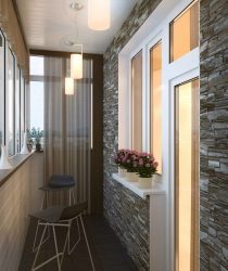 Como equipar uma pequena varanda em um apartamento: elegante, bonito, prático? 190+ (Fotos) Interiores com acabamento