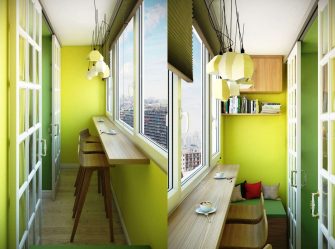 Como equipar uma pequena varanda em um apartamento: elegante, bonito, prático? 190+ (Fotos) Interiores com acabamento