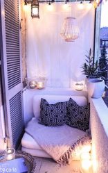 Como equipar uma pequena varanda em um apartamento: elegante, bonito, prático? 190+ (Fotos) Interiores com acabamento