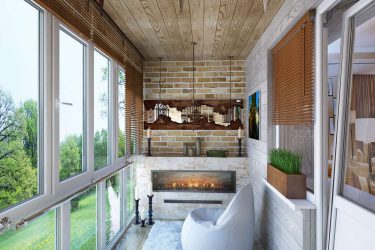 Como equipar uma pequena varanda em um apartamento: elegante, bonito, prático? 190+ (Fotos) Interiores com acabamento