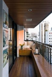 Como equipar uma pequena varanda em um apartamento: elegante, bonito, prático? 190+ (Fotos) Interiores com acabamento