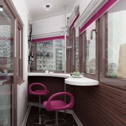 Como equipar uma pequena varanda em um apartamento: elegante, bonito, prático? 190+ (Fotos) Interiores com acabamento