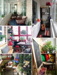Como equipar uma pequena varanda em um apartamento: elegante, bonito, prático? 190+ (Fotos) Interiores com acabamento