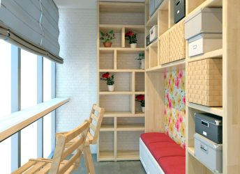 Como equipar uma pequena varanda em um apartamento: elegante, bonito, prático? 190+ (Fotos) Interiores com acabamento