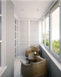 Como equipar uma pequena varanda em um apartamento: elegante, bonito, prático? 190+ (Fotos) Interiores com acabamento