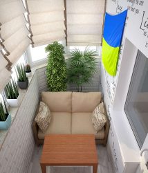 Como equipar uma pequena varanda em um apartamento: elegante, bonito, prático? 190+ (Fotos) Interiores com acabamento
