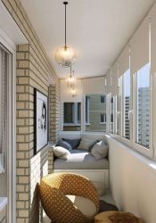 Como equipar uma pequena varanda em um apartamento: elegante, bonito, prático? 190+ (Fotos) Interiores com acabamento
