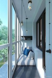 Como equipar uma pequena varanda em um apartamento: elegante, bonito, prático? 190+ (Fotos) Interiores com acabamento