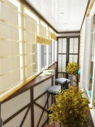 Como equipar uma pequena varanda em um apartamento: elegante, bonito, prático? 190+ (Fotos) Interiores com acabamento