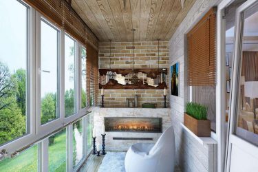Como equipar uma pequena varanda em um apartamento: elegante, bonito, prático? 190+ (Fotos) Interiores com acabamento