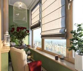 Como equipar uma pequena varanda em um apartamento: elegante, bonito, prático? 190+ (Fotos) Interiores com acabamento
