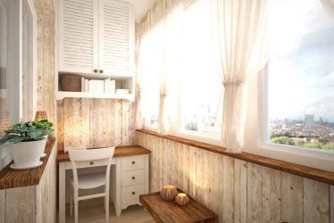 Como equipar uma pequena varanda em um apartamento: elegante, bonito, prático? 190+ (Fotos) Interiores com acabamento