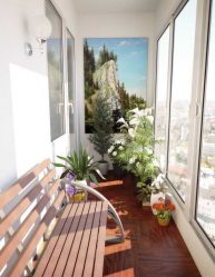 Como equipar uma pequena varanda em um apartamento: elegante, bonito, prático? 190+ (Fotos) Interiores com acabamento