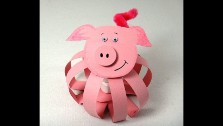 Artesanato original para o ano de 2019 do Porco Amarelo (65+ fotos).6 oficinas incríveis de bricolagem com várias técnicas (de feltro, macarrão, massa de sal) + Avaliações