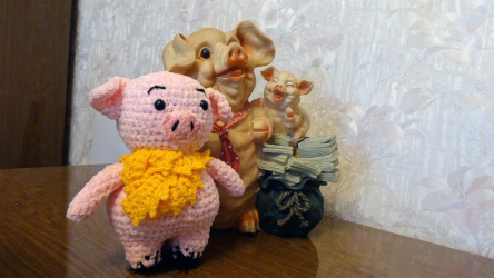 Artesanato original para o ano de 2019 do Porco Amarelo (65+ fotos). 6 oficinas incríveis de bricolagem com várias técnicas (de feltro, macarrão, massa de sal) + Avaliações